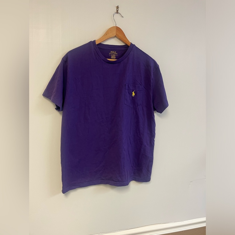 Polo Ralph Lauren Men's Classic Fit Jersey Pocket T Shirt - Picture 2 of 7